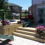 Custom pool deck/patio by GCHI