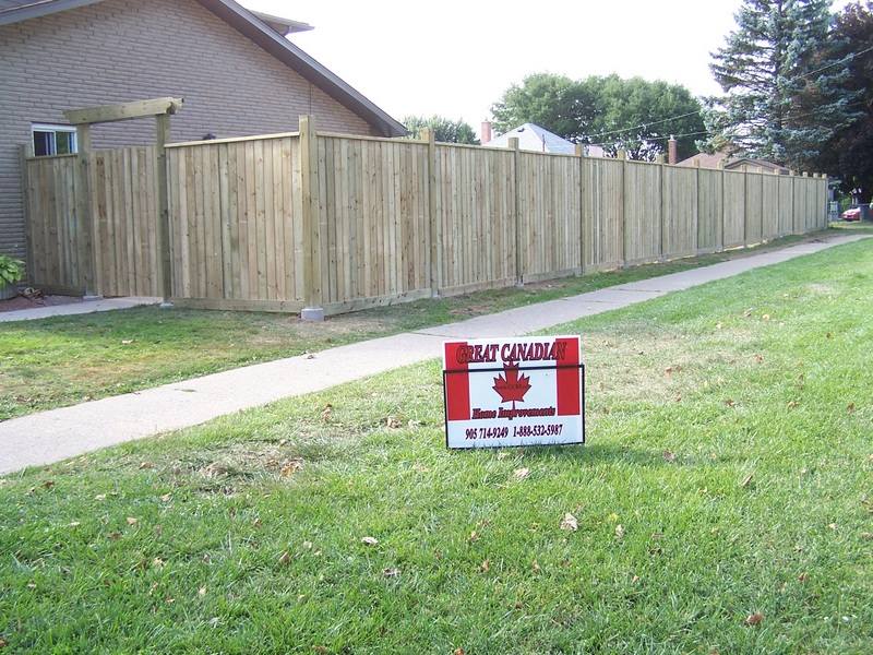 Wood fence by GCHI