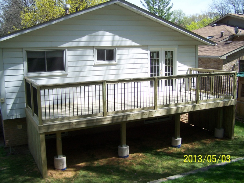 backyard deck